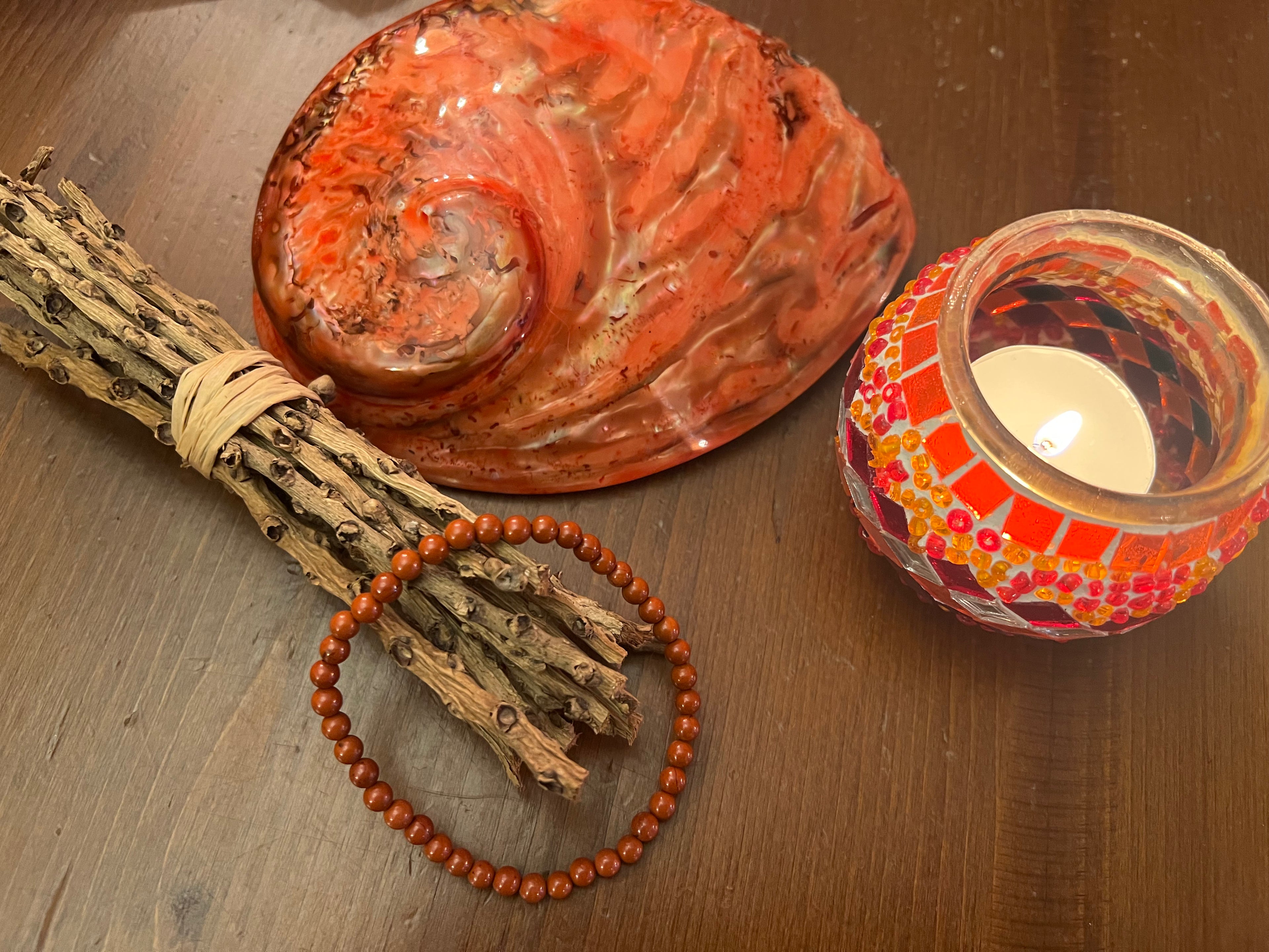 PULSERA DE CORNALINA