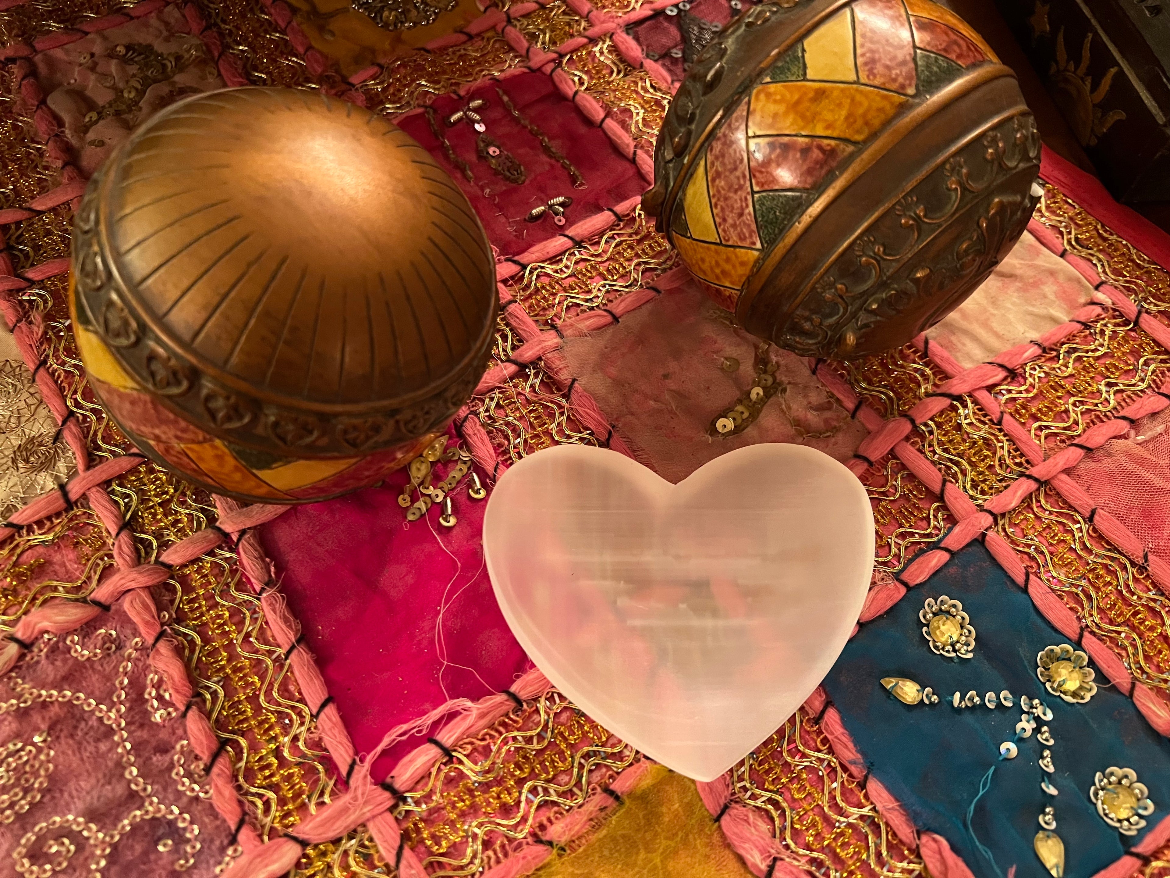 CORAZÓN DE SELENITA