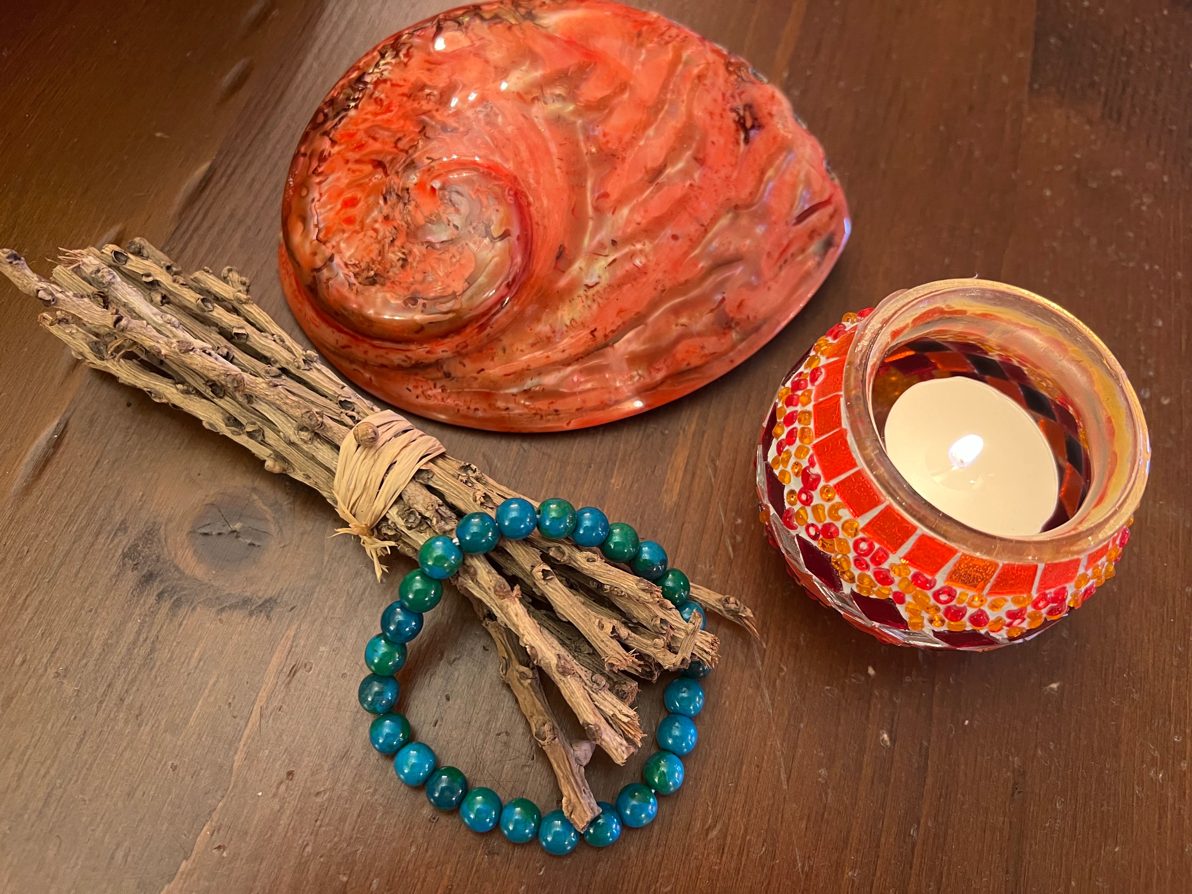 PULSERA DE CRISOCOLA POTENCIADA