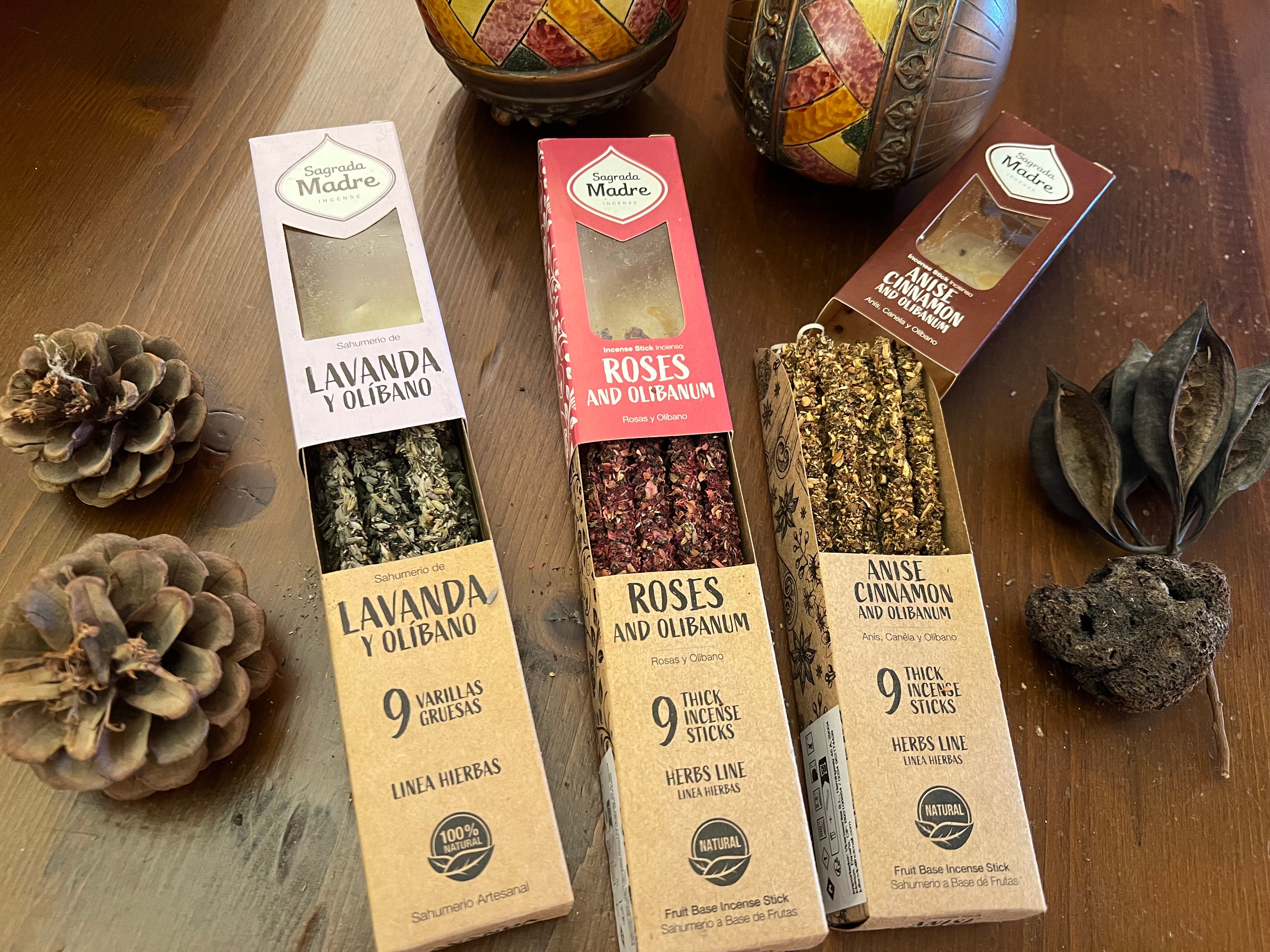 INCIENSO NATURAL-SAGRADA- MADRE