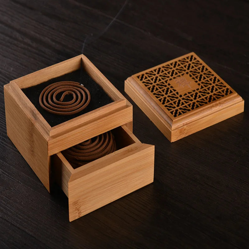 PORTAINCIENSO DE BAMBU.(QUEMADORES)