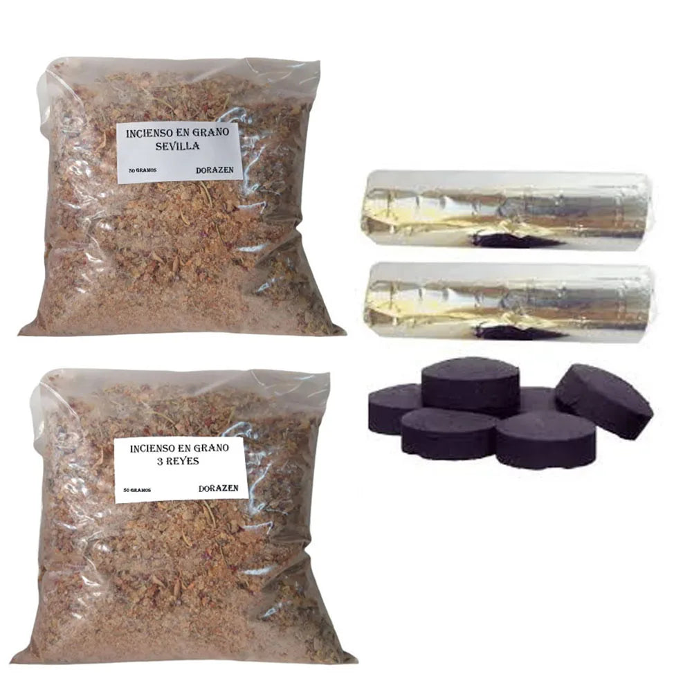 INCIENSO EN GRANO,SEMANA SANTA DE SEVILLA Y TRES REYES. (INCIENSOS)